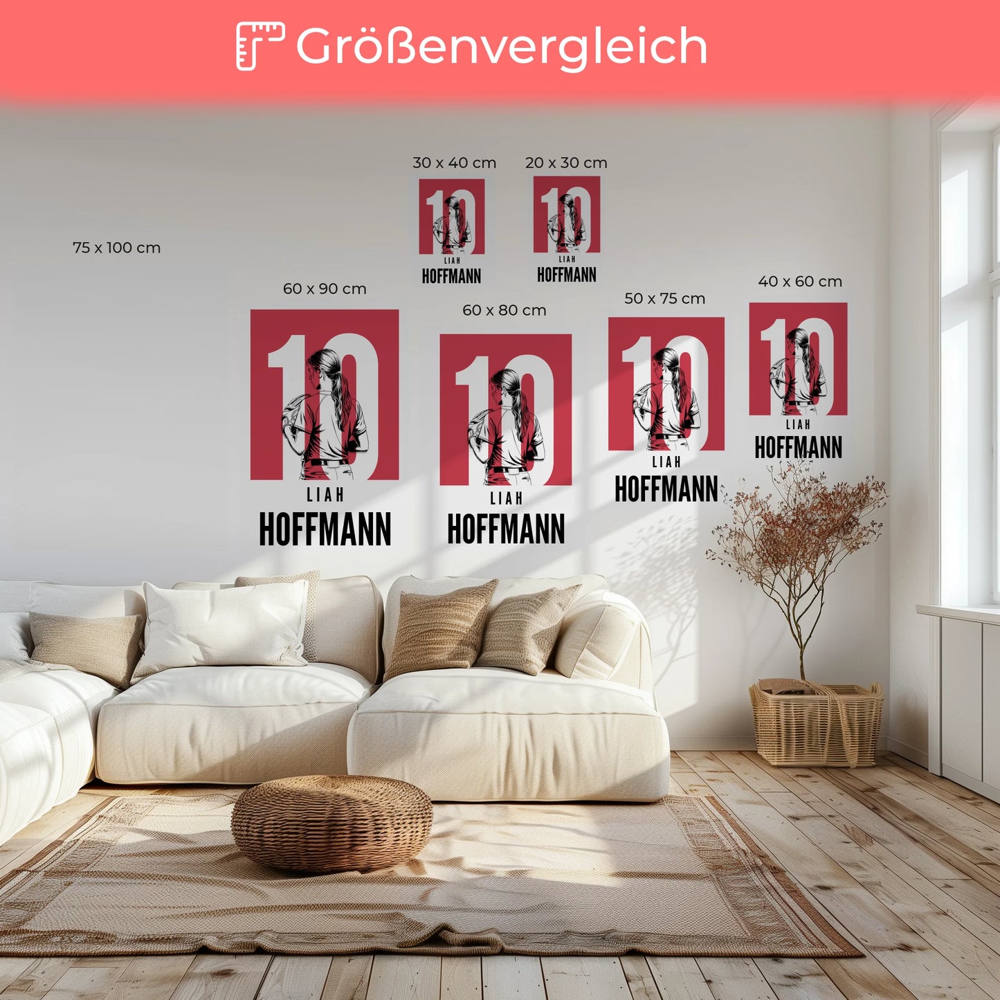Personalisierte Leinwand Softball Softballspielerin Geschenk für Tocher Freundin 6