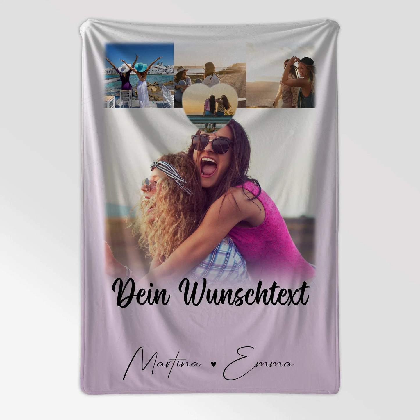 Kuscheldecke Mit Namen 4 Fotos 1 Herz Wunschtext Lieblingsgeschichte 7