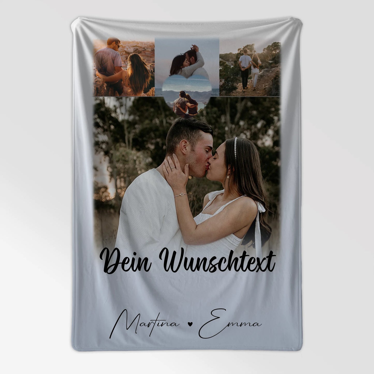 Kuscheldecke Mit Namen Und Motiv 4 Fotos 1 Kleines Herz Wunschtext Real Love Storys Never End 7