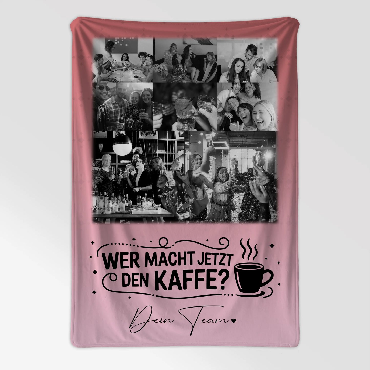 Personalisierte Decke Mit Namen 8 Fotos und 1 Herz Foto Einfach so für besondere Momente 7