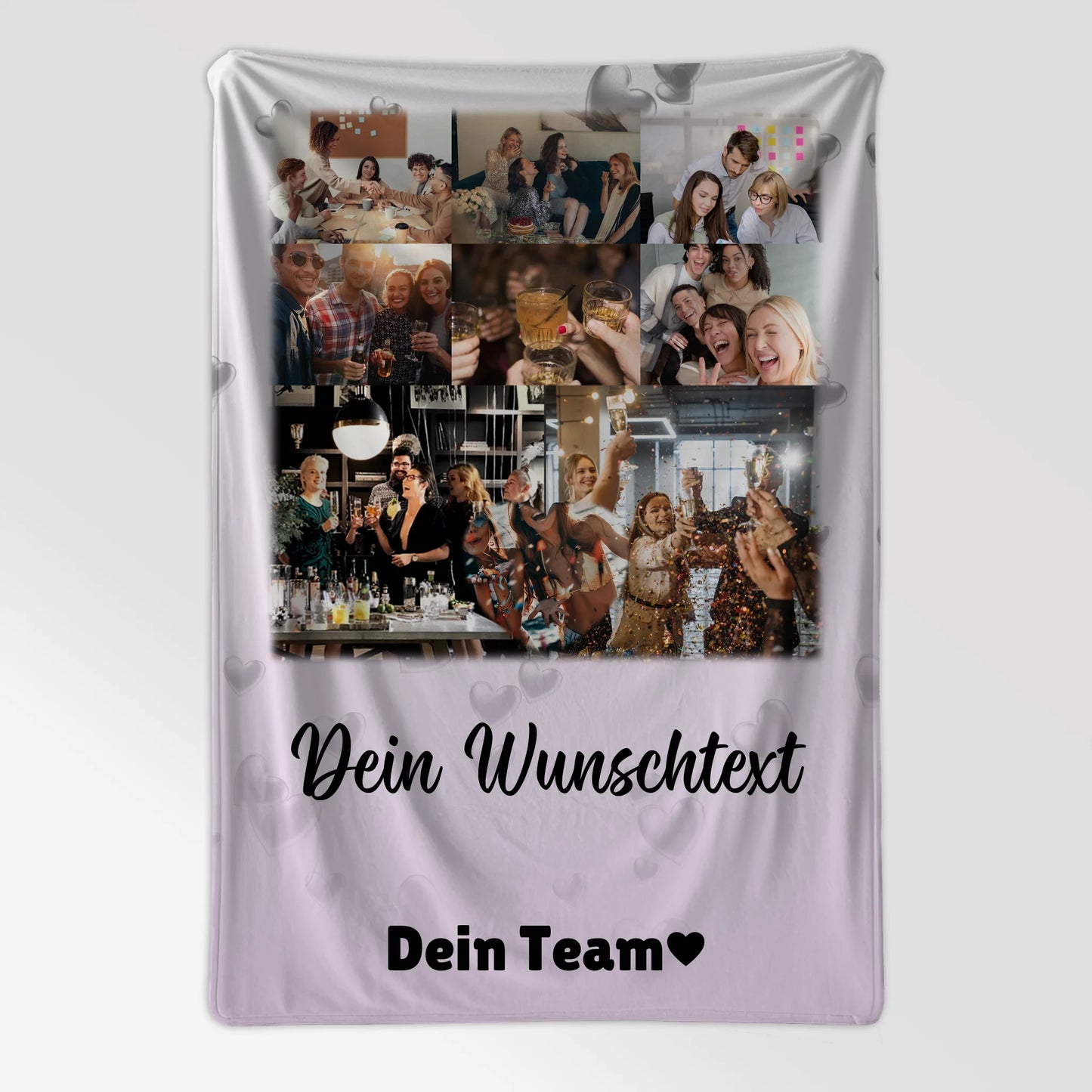 Personalisierte Decke Mit Namen 8 Fotos 1 Herz Foto Wunschtext Always Better Together 7