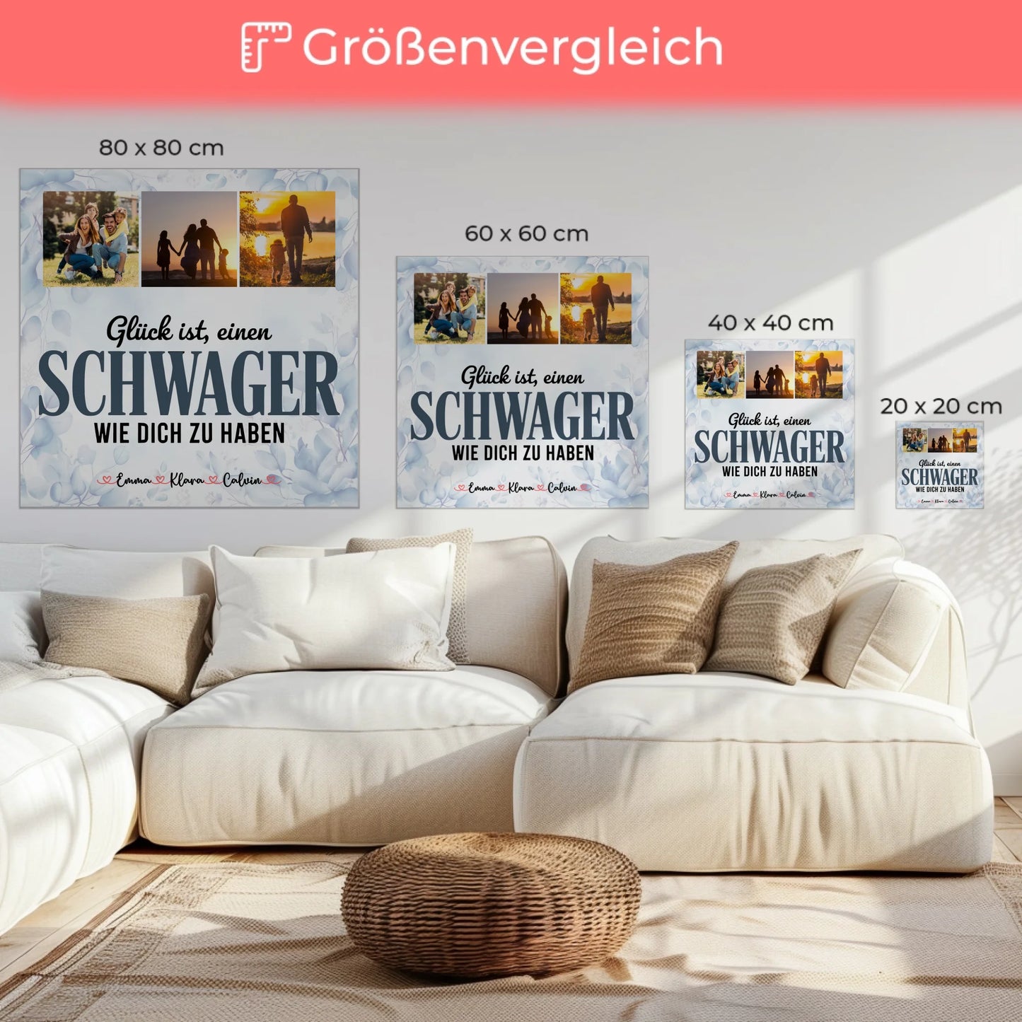 Fotocollage Großes Bild Aus Vielen Kleinen Fotocollage für Schwager Glück Ist eine Schwager Wie Dich Zu Haben 6