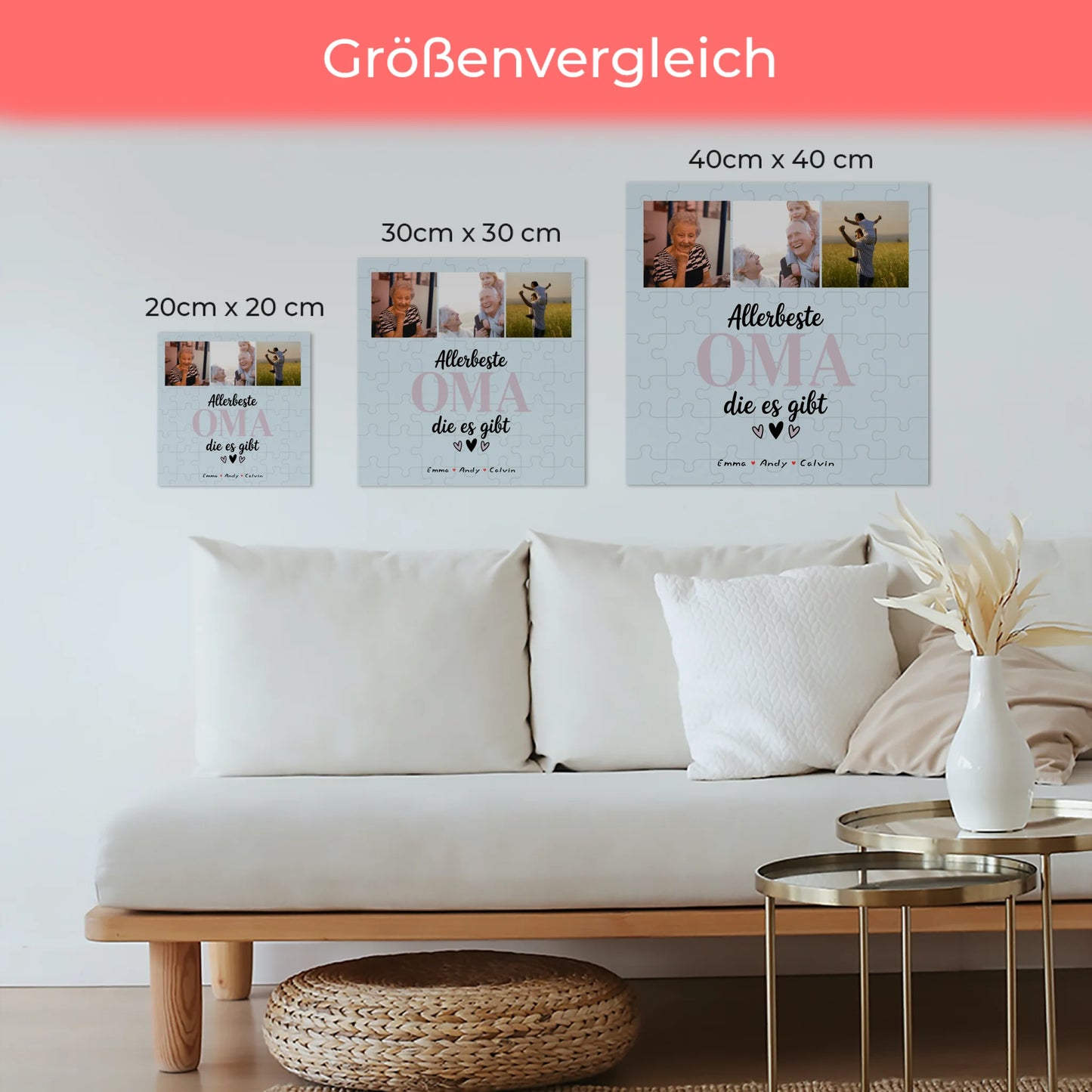 Oma Plakat Geschenk Fotocollage Oma Allerbeste Oma Die Es Gibt personalisiertes Geschenk