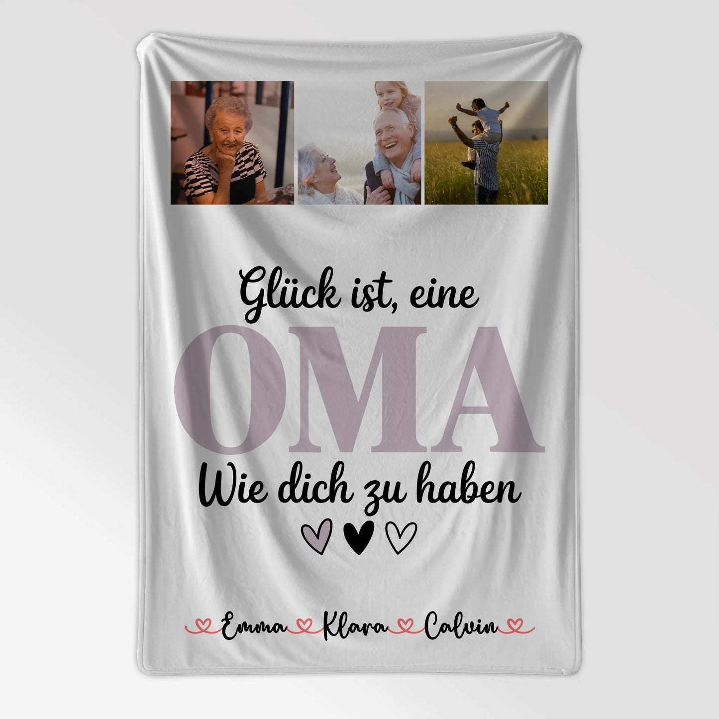 Personalisierte Decke Für Oma mit Fotocollage Oma Glück Ist eine Oma Wie Dich Zu Haben Geschenk 7