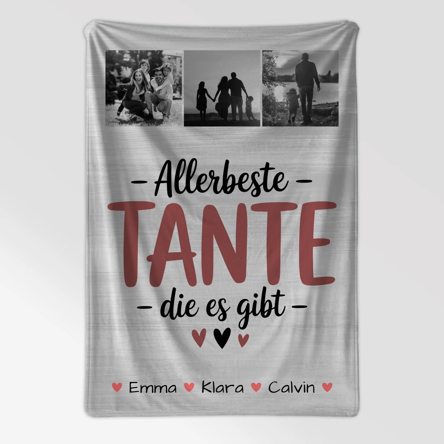 Kuscheldecke Mit Namen Und Motiv Geschenk Fotocollage Tante Allerbeste Tante Die Es Gibt 7