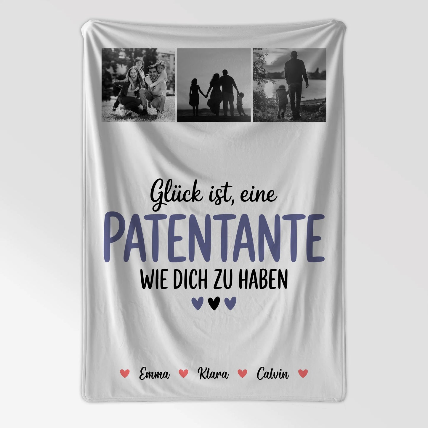 Decke Mit Namen Fotocollage für Patentante Glück Ist eine Patentante Wie Dich Zu Haben Geschenk 7