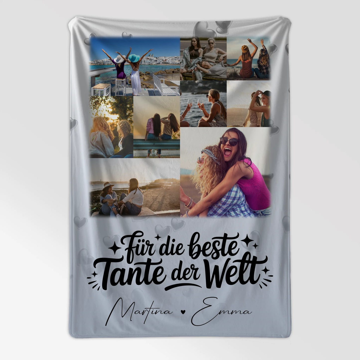 Personalisierte Decke Mit Namen 9 Fotos Für die beste Tante der Welt 7