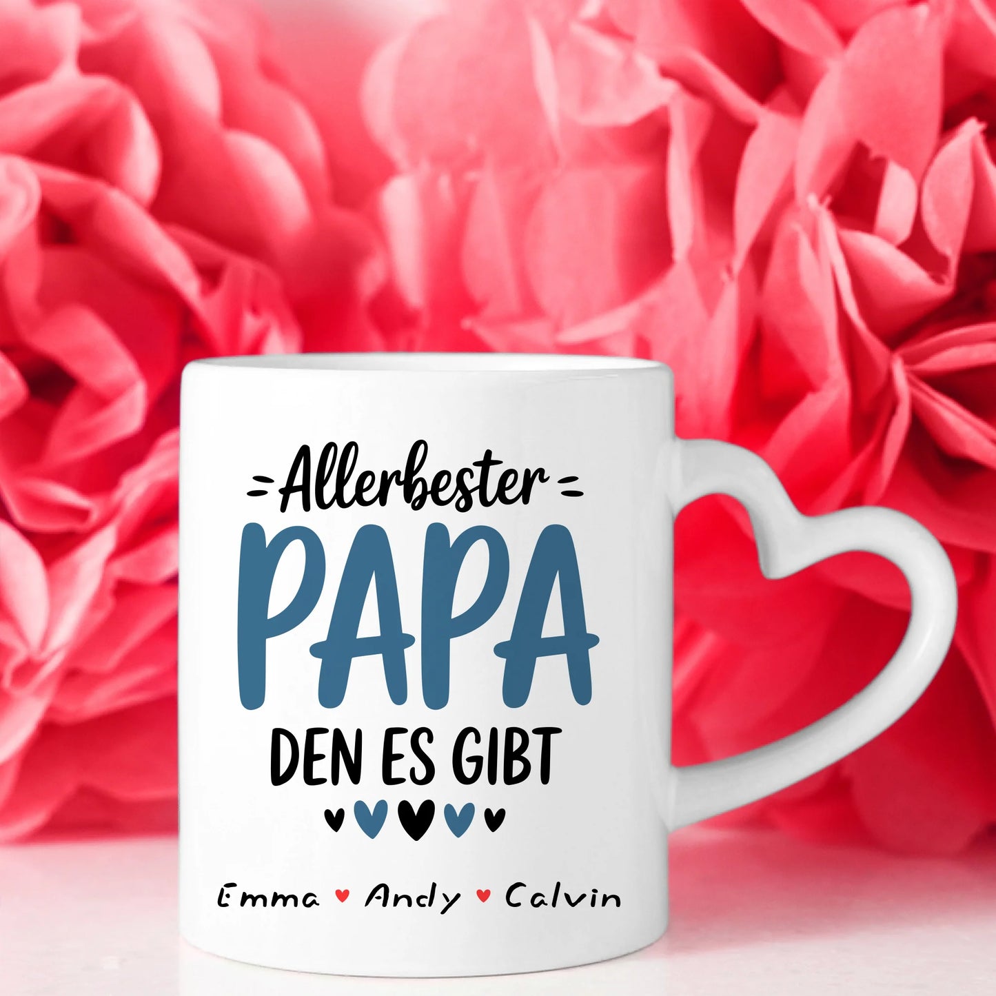 Tasse Papa personalisiert Geschenk für Papa mit Namen Fototasse Vatertag Geburtstag 8