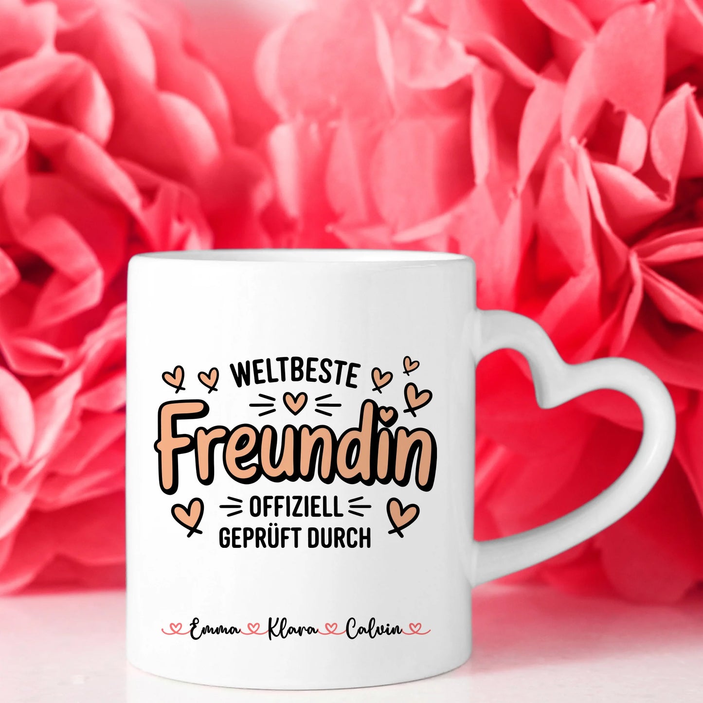 Beste Freundinnen Tasse personalisiertes Geschenk für die beste Freundin 8