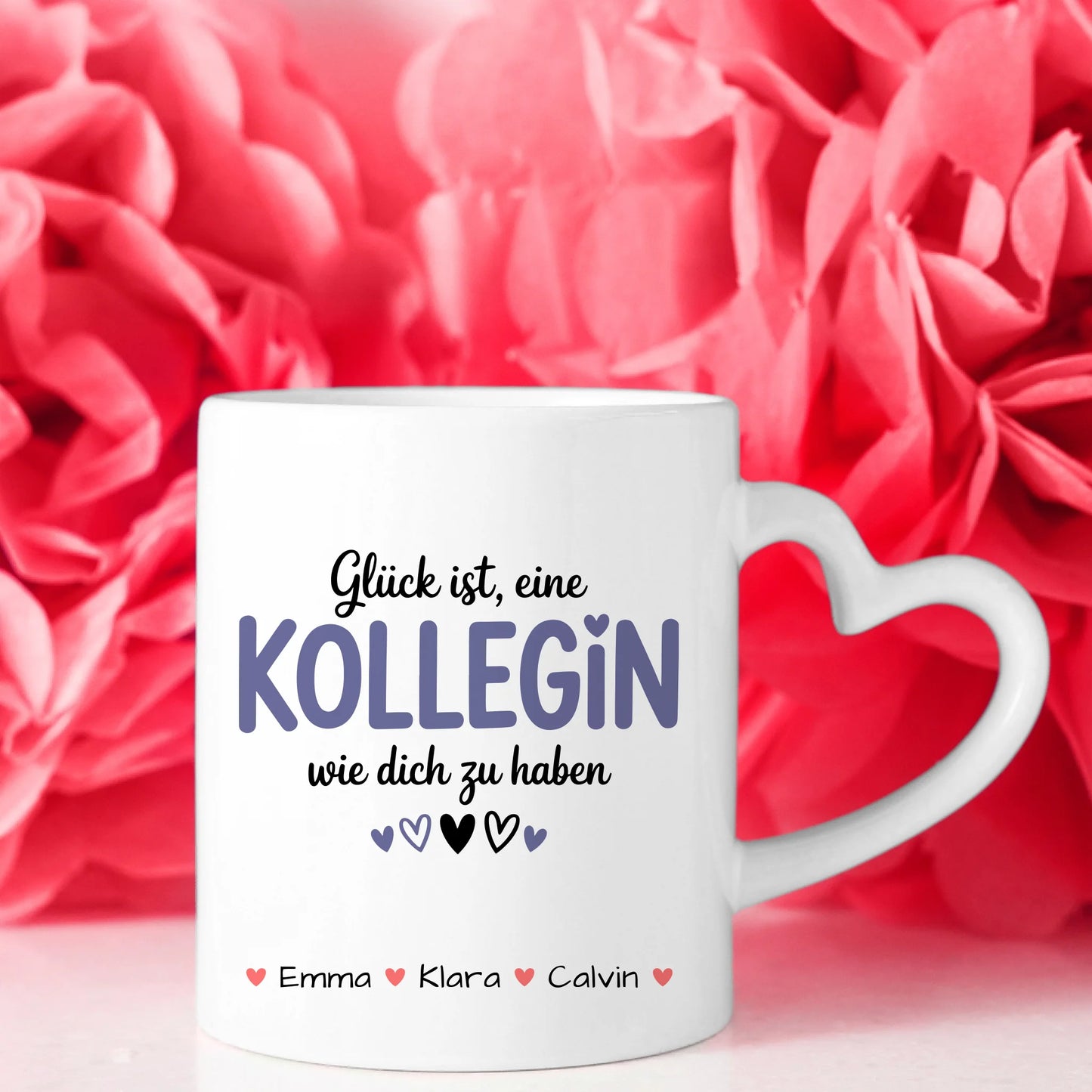 Personalisierte Tassen Für Mitarbeiter Kollegin Geschenkidee mit Namen für Büro und Team 8