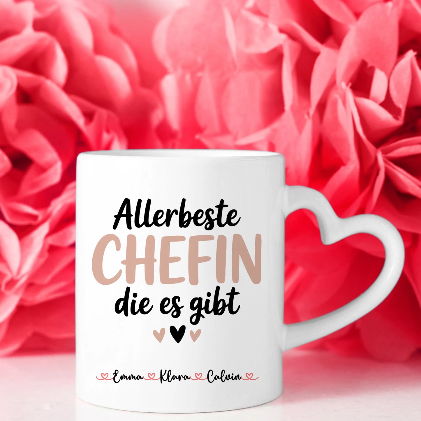 Tasse Mit Namen Und Spruch Chefin Personalisiertes Geschenk für Büro und Alltag 8