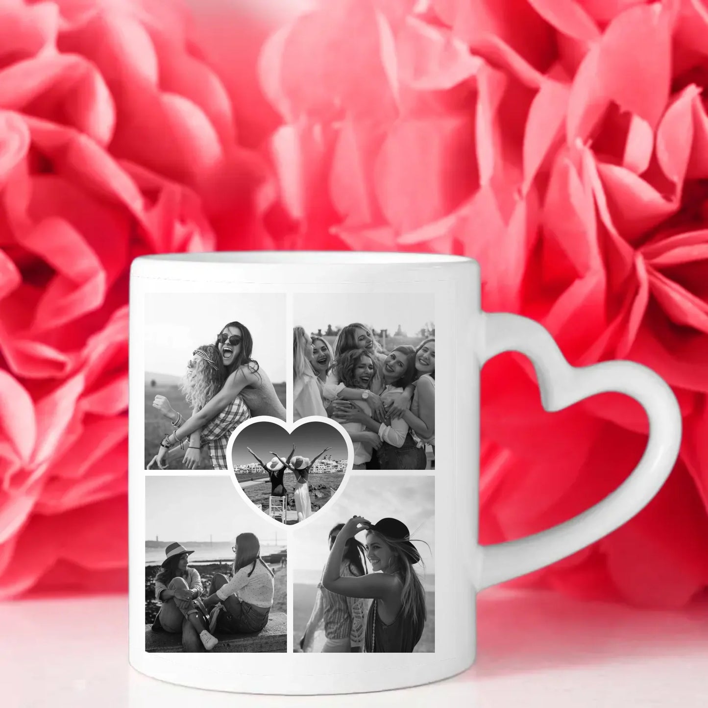 Personalisierte Tasse Definition Tochter Mit Name und 5 Fotos