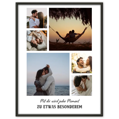 Fotogeschenk für Freundin Fotocollage Dieser Moment Mit Fotos