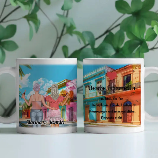 Beste Freundin Tasse Kuba Havannah Altstadt Beste Freundin ein Titel