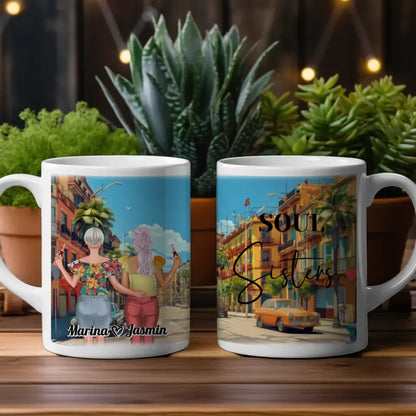 Tasse Beste Freundin Mit Namen Kuba Altstadt Soul Sisters