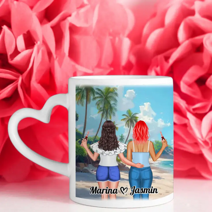 Beste Freundinnen Tasse Malediven Meer Besteis Forever