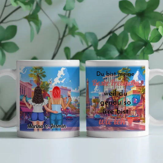 Tasse Freundinnen Personalisiert Las Vegas Strip