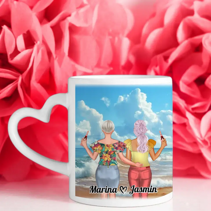 Freundinnen Tasse Du Ich Besties Nordsee Dünen Du Ich Besties