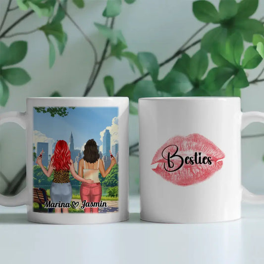 Freundinnen Tasse 2 Personen Central Park New York Besties