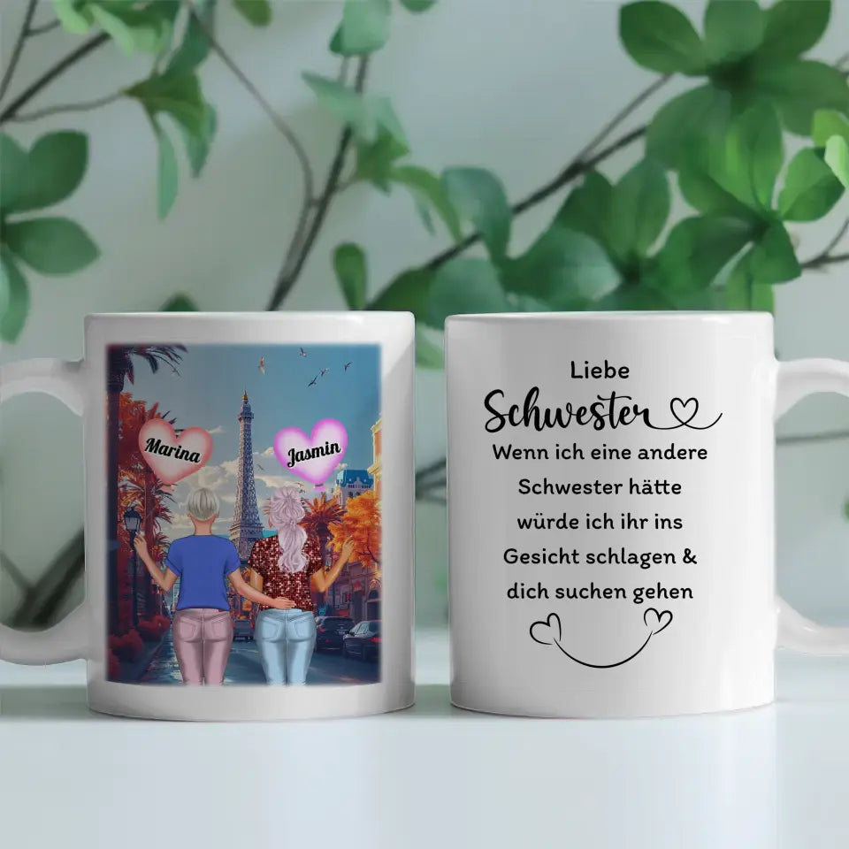 Schwester Tasse Wenn Ich andere Schwester hätte würde ich dich suchen Kuba Havannah Altstadt