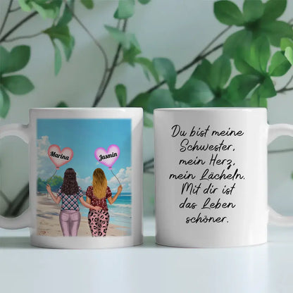 Tasse Schwester Mein Herz Kuba Havannah