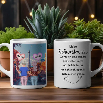 Schwester Tasse Wenn Ich andere Schwester hätte würde ich dich suchen Kuba Havannah Altstadt