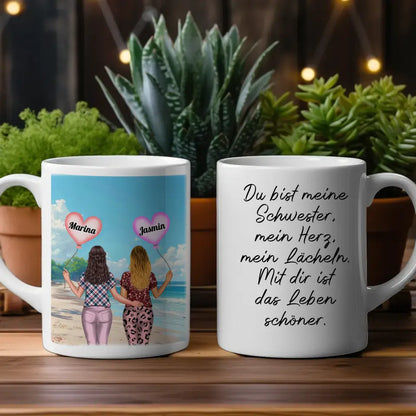 Tasse Schwester Mein Herz Kuba Havannah