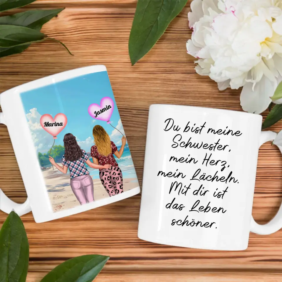 Tasse Schwester Mein Herz Kuba Havannah