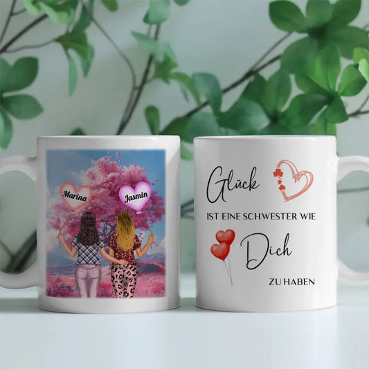 Tasse Für Schwester Glück ist eine Schwester wie dich zu haben Mallorca