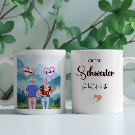 Schwester Tasse Große Schwester Du bist die beste Mallorca