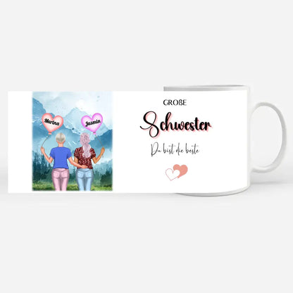Schwester Tasse Große Schwester Du bist die beste Mallorca
