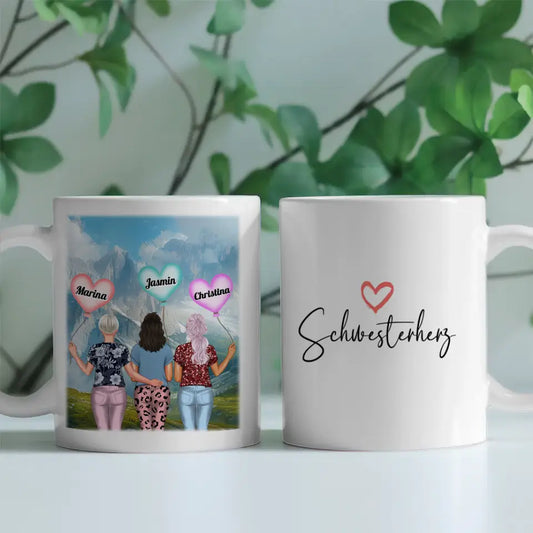 Tasse Schwester Schwesterherz New York City