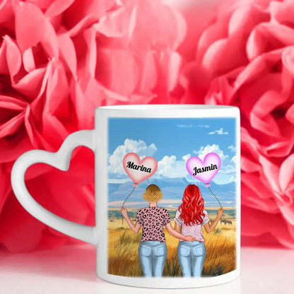 Schwesterherz Tasse Glück ist eine Schwester wie dich zu haben Malibu Beach