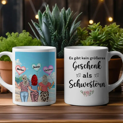 Tasse Schwester Kein größeres Geschenk Bora Bora