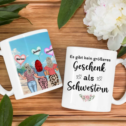 Tasse Schwester Kein größeres Geschenk Bora Bora