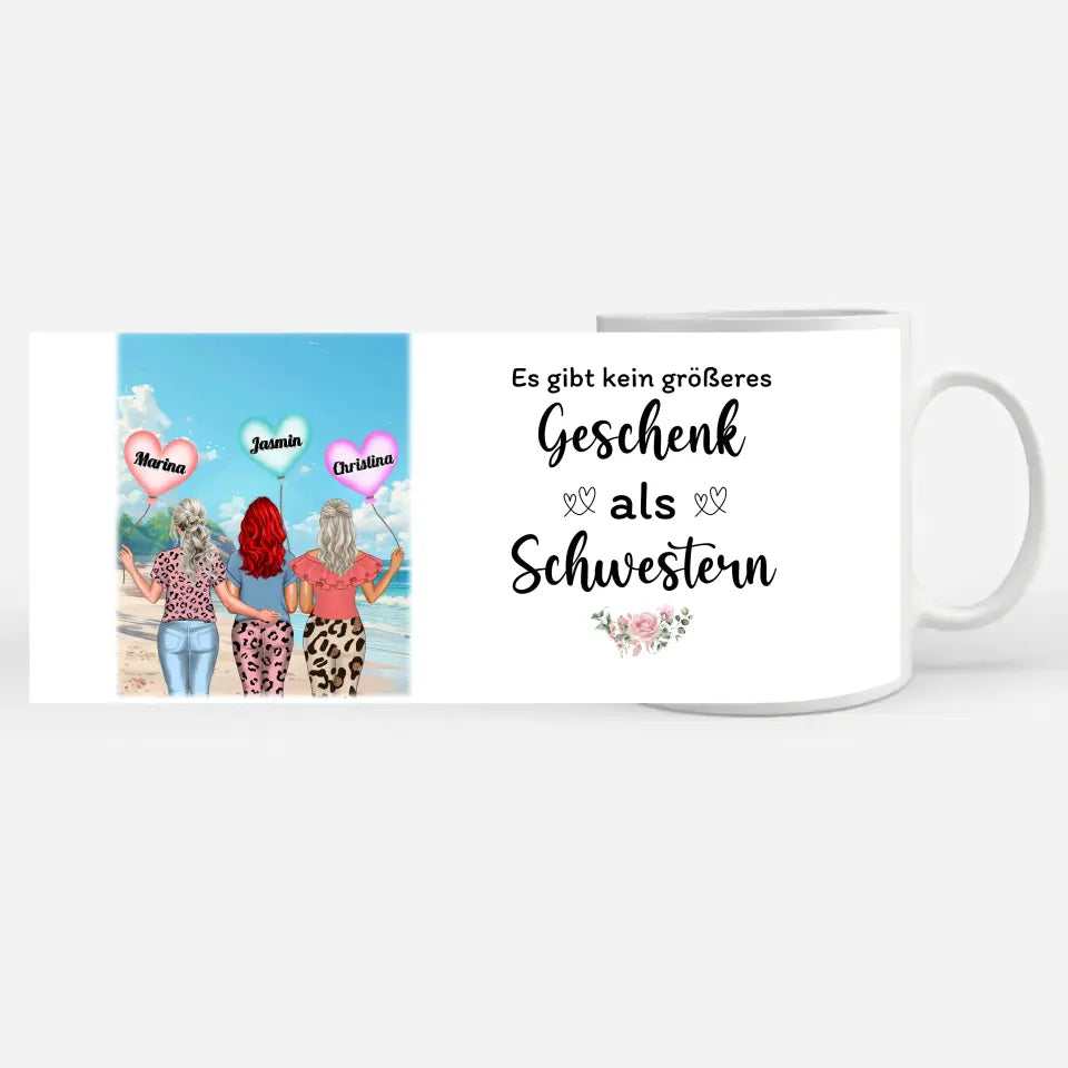 Tasse Schwester Kein größeres Geschenk Bora Bora