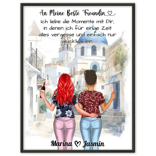 Freundinnen Poster Glücks Momente Viele Optionen 1