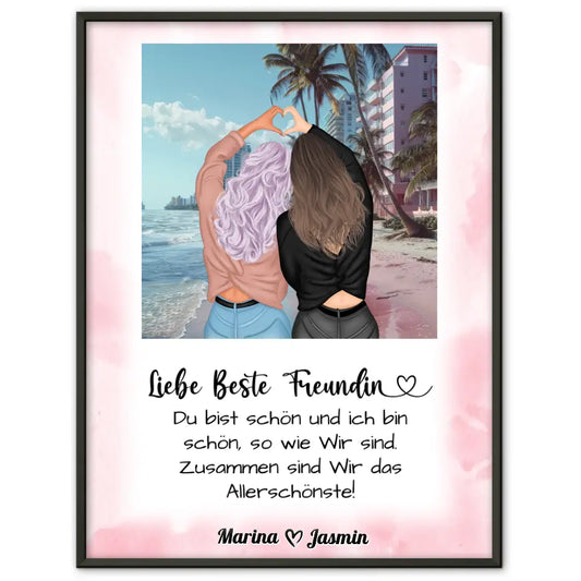 Beste Freundinnen Poster Das Allerschönste Miami Strand 1