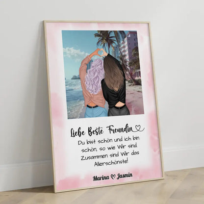 Beste Freundinnen Poster Das Allerschönste Miami Strand