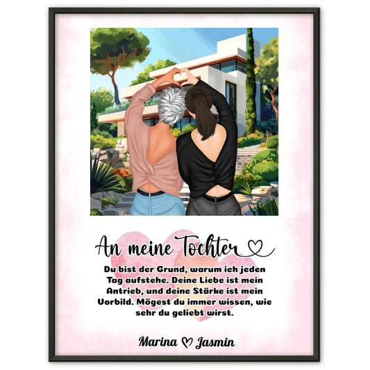 Poster An Tochter Deine Liebe Viele Optionen Villa