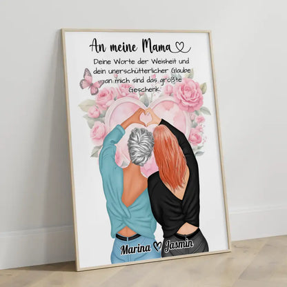 Mama Poster Muttertag An Mama Deine Worte ein Geschenk Viele Optionen