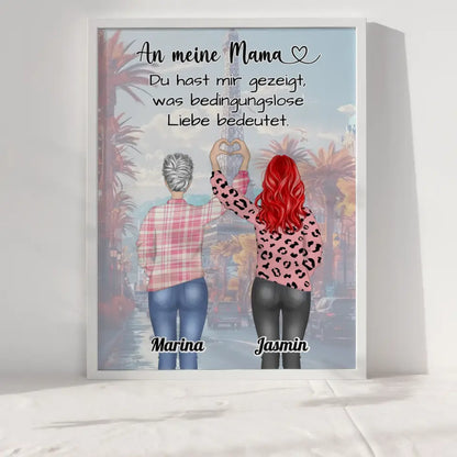 Mama Poster An Mama Bedingungslose Liebe Viele Optionen