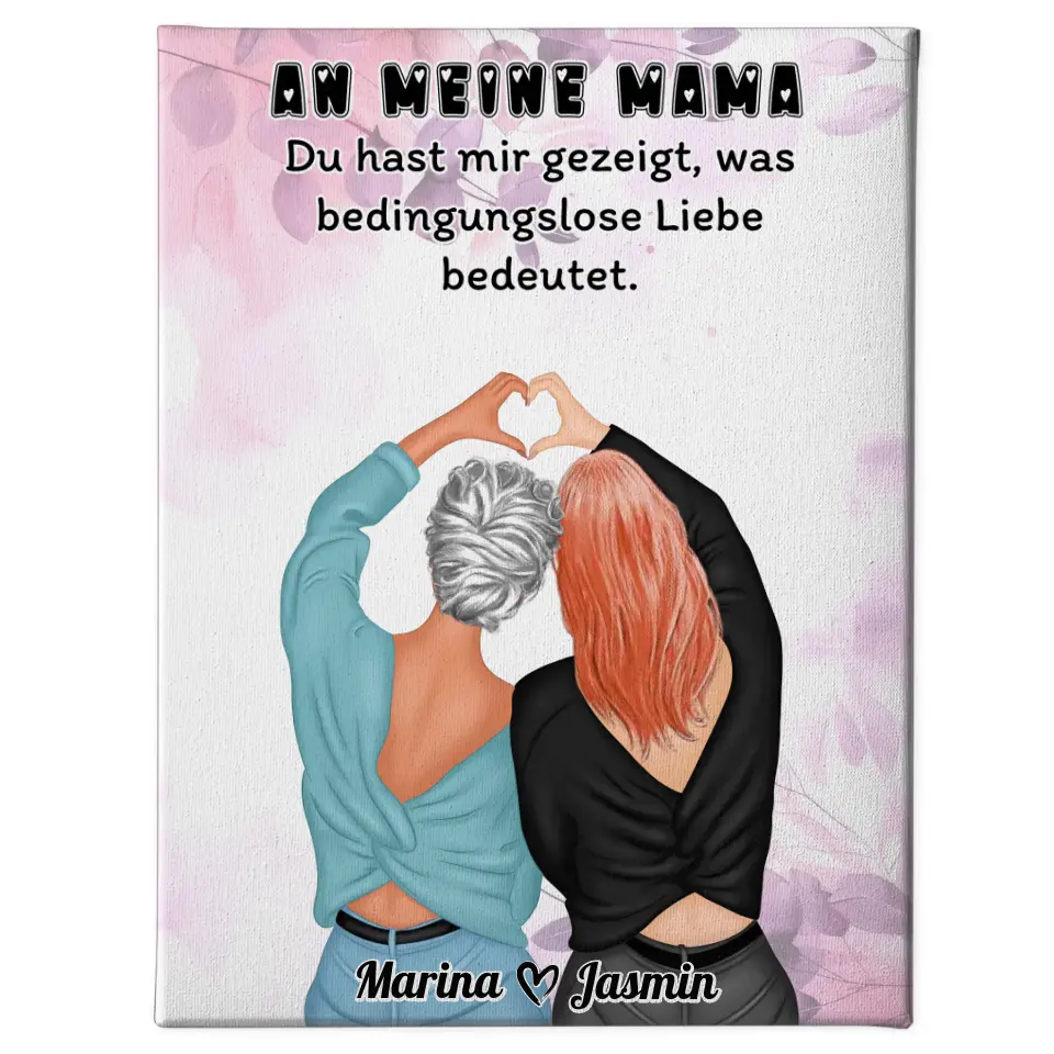 Mama Leinwand Bedingungslose Liebe Viele Optionen