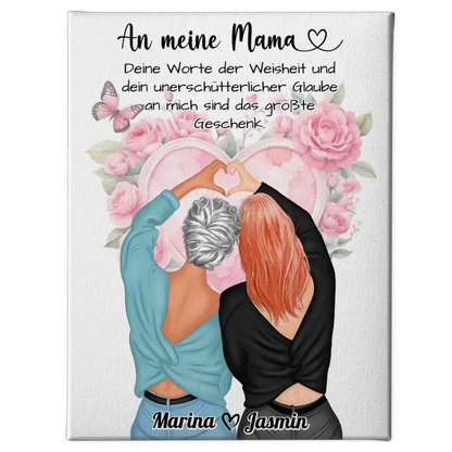 Leinwand Mama An Mama Deine Worte ein Geschenk Viele Optionen 1