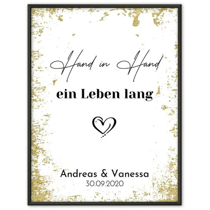 Personalisiertes Liebesposter Gesucht und Gefunden Mit Namen und Datum