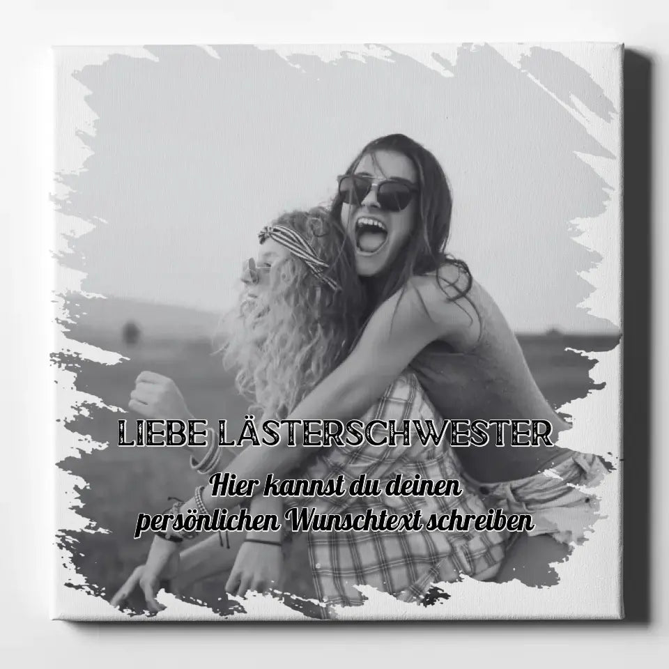 Beste Freundin Leinwand Personalisiert Zum Geburtstag