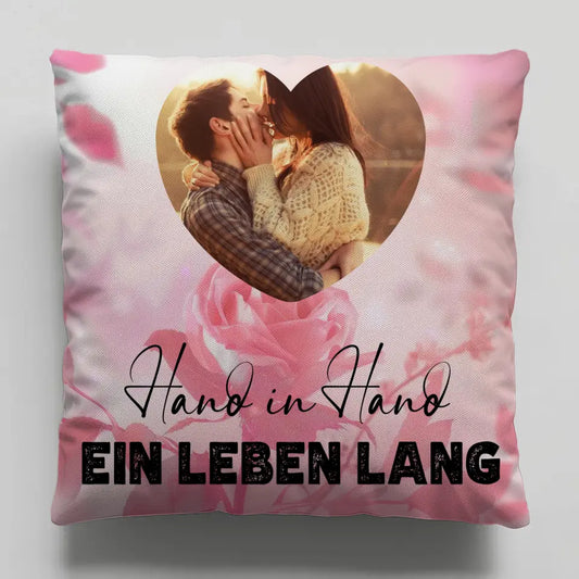 Individuelles Kissen Paare für Valentinstag mit Foto 1