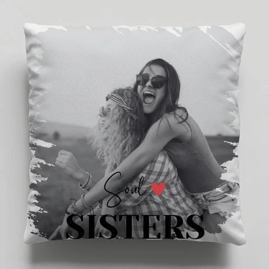 Kissen Personalisiert für Beste Freundin mit Foto 1