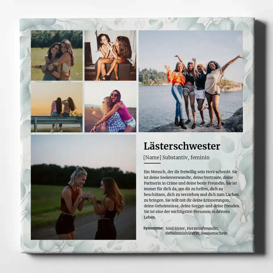 Fotocollage Lästerschwester Definition mit 6 Fotos
