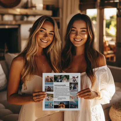 Fotoboard magnetisch Definition Seelenverwandte 10 Fotos Personalisierbar